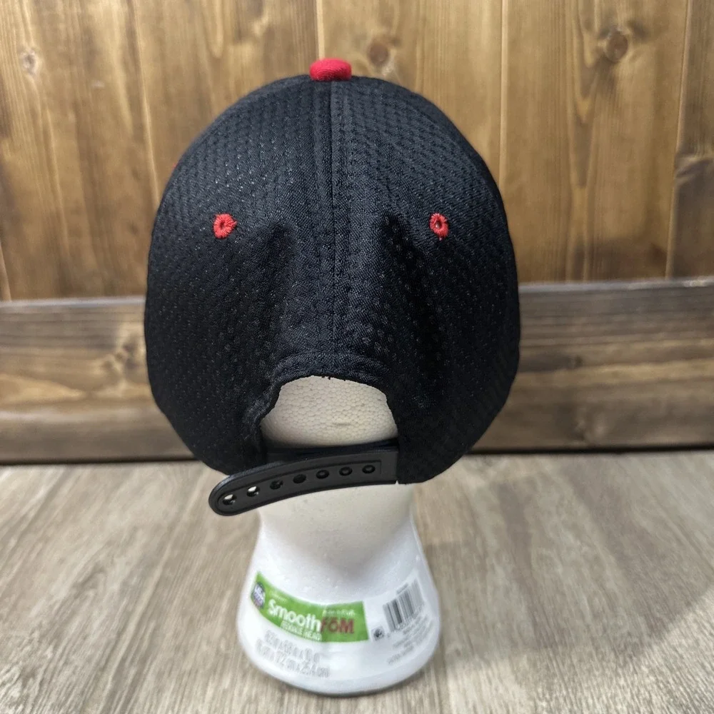 VTG NWOT RARE D.A.R.E. Classic mesh black red SnapBack hat Breathable 80 90s 00s